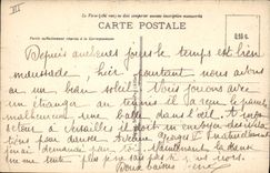 CPA Folklore Auvergne La demande en mariage 