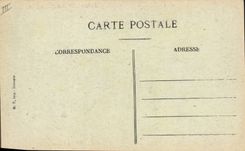 CPA Folklore Auvergne La bourree La finale