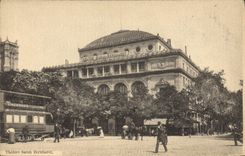 VINTAGE POSTCARD Theater Sarah Bernhardt Paris Vincennes Louvre