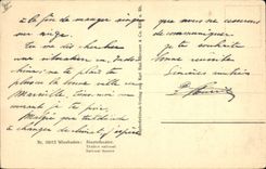 VINTAGE POSTCARD Theater Wiesbaden Staatstheater