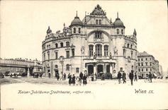 CPA Wien Theatre Kaiser Jubilaums Stadttheater 