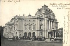 CPA Theatre allemand Wien 