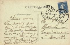 CPA Theatre Vienne Porte du Theatre dite portes d'Orange Restes du forum romain 