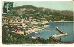 CPA Villefranche sur mer Vue generale La Darse