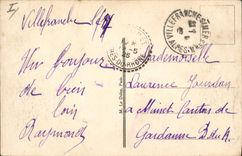 CPA Villefranche sur mer Un coin de la rade 