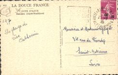 CPA Cote D'Azur Beaulieu