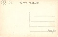 VINTAGE POSTCARD Beaulieu On Mer Points Fourmie and gardens