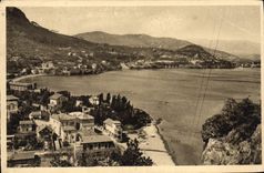 VINTAGE POSTCARD Theoule On Sea Panoramic View Bay of Theoule and Napoule