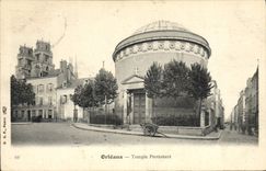 CPA Religion prostestante Orleans Temple protestant 
