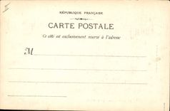 Templo del Protestant de Nime del prostestante de la religión de la POSTAL de la VENDIMIA