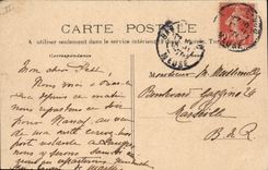 Barra del prostestante de la religión de la POSTAL de la VENDIMIA el duque Protestant Temple