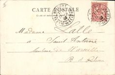 CPA Religion prostestante Belfort Temple protestant
