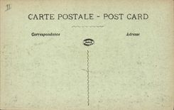 VINTAGE POSTCARD Religion prostestante Verdun Temple protesting Militaria