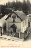 VINTAGE POSTCARD Religion prostestante Bourbonne les Bains Protestant Temple