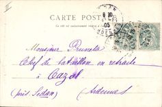 CPA Religion prostestante Belfort Temple protestant