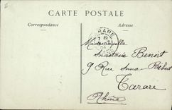 VINTAGE POSTCARD Religion prostestante Lyon Protestant Temple