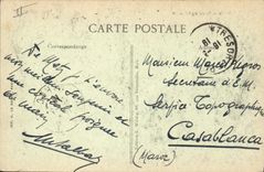 VINTAGE POSTCARD Religion prostestante Metz Protestant Temple