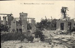 CPA Sucrerie Berry au Bac Militaria