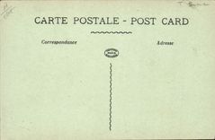 VINTAGE POSTCARD Sugar refinery Roye Ruins of the sugar refinery Labruyere Militaria