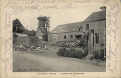 VINTAGE POSTCARD Sugar refinery of Laboissiere Militaria