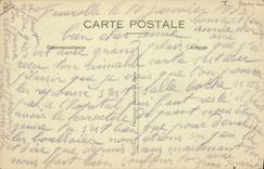 VINTAGE POSTCARD Sugar refinery of Laboissiere Militaria