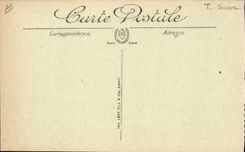 VINTAGE POSTCARD Ruins of the Sugar refinery of Moscow Berry to the Vat Militaria