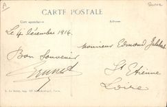 CPA Sucrerie detruite Sermaize Militaria