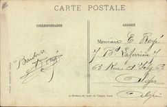 VINTAGE POSTCARD Ruins of the Sugar refinery Biaches Militaria