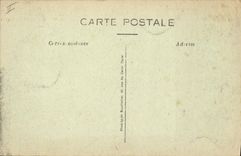 VINTAGE POSTCARD the Sugar refinery destroyed by the boches Fleury Martel