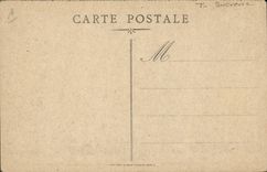 VINTAGE POSTCARD Roye Machinery of the Sugar refinery Lebaudy saccagee