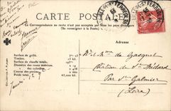 CPA Train Locomotive a 4 roues accouplees