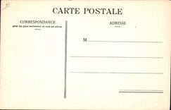 VINTAGE POSTCARD Train Engine Chemin de iron of the rocks of Naye