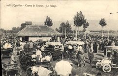 CPA Cheval Equitation Hippisme Cavaillon Champ de courses Le pesage TOP