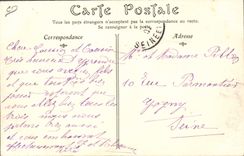 La equitación Hippisme Laffitte del caballo de la POSTAL de la VENDIMIA contiene las razas delante la mutua