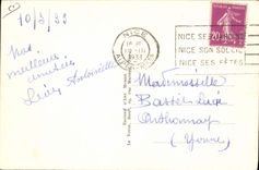 CPA Cheval Equitation Hippisme Nice Hippodrome du Var