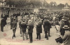 CPA Cheval Equitation Hippisme Saint-Ouen Le champ de courses Jour de reunion Le pari mutuel a la pelouse TOP