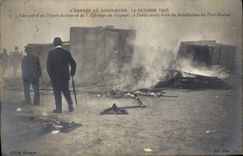 CPA Cheval Equitation Hippisme L'enquete de Longchamp 14 octobre 1906 TOP