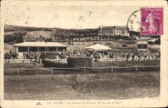 CPA Cheval Equitation Hippisme Vittel Le champ de courses et vue sur le golf 