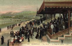 CPA Cheval Equitation Hippisme Marseille Parc Borely Le champ de courses