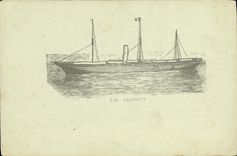 VINTAGE POSTCARD Boat The Argonaut
