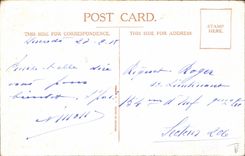 VINTAGE POSTCARD Fantasy Illustrator Child Cobweb Alys