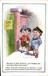 VINTAGE POSTCARD Fantasy Illustrator Children Donald Mc Gill Surgeon