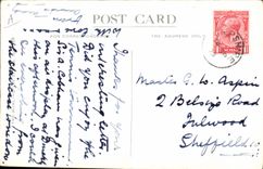 CPA Fantaisie Illustrateur Lettre