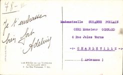 CPA Militaria Fetes de la Victoire 14 juillet 1919 Le coq vainqueur
