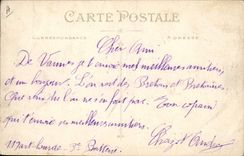 VINTAGE POSTCARD Militaria 28th artillery regiment of Valves