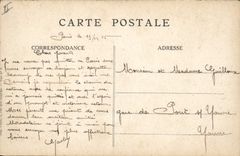 VINTAGE POSTCARD Militaria Paris Main courtyard of the Invalids Projector of 155 length