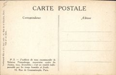 VINTAGE POSTCARD Militaria Paris Musee of the Invalids Launches bombs of 250