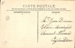 CPA Type d'Auvergne Folklore