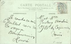 CPA Auvergne Le gaulage des noix Folklore