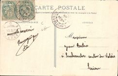 CPA Auvergne Les vendanges Folklore TOP